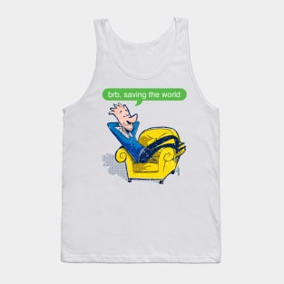 Saving The World Tank Top